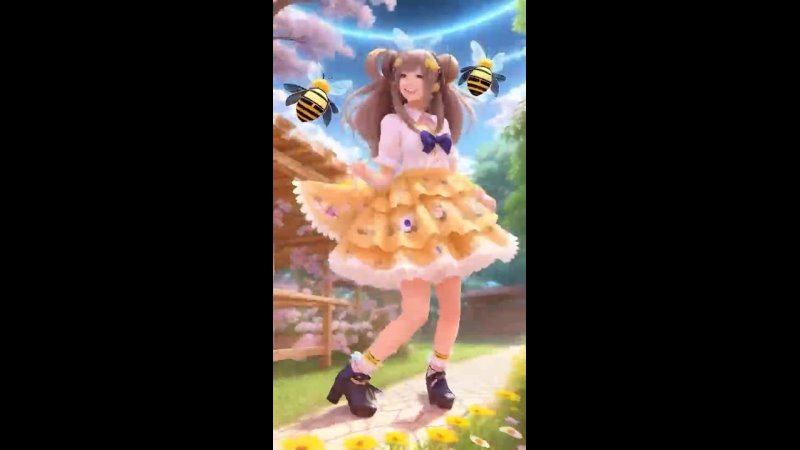 best sweet little bumble bee dance challenge tiktok anime ai remix best