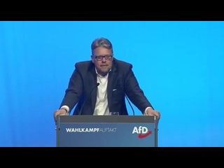 best afd wahlkampferöffnung zur eu wahl 19 dirk spanielalexander gauland gidio reiljörg meuthen best