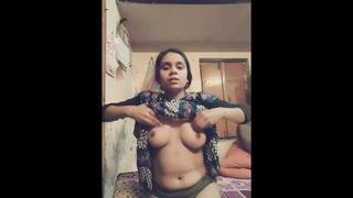 best beautiful indian cute collage girl showing boobs and best