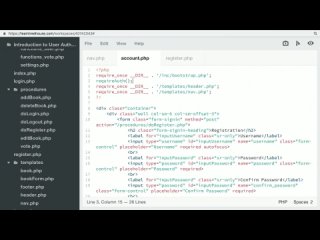best introduction to user authentication in php best