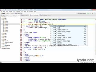 best lynda com accessing databases with object oriented php tutorial best