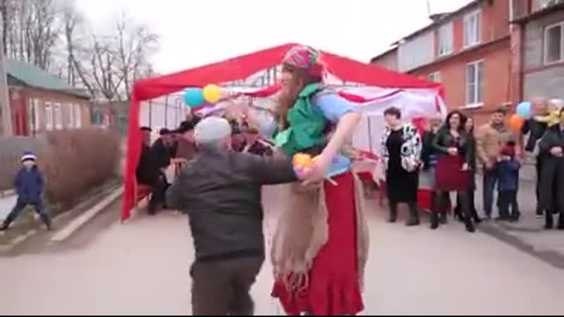 best 8 марта 2018 год баба яга на 100 летнем юбилее заурбека в станице архонской best